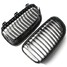 2DR Front Matte E92 E93 Grills 3-Series Kidney Grille Black for BMW LCI - 5