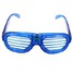 Glasses Flashing Slotted Blinking Costume Party Goggles Glow LED Light Shutter Shades - 6