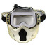 Motorcycle Helmet Riding Detachable Modular Mask Shield Goggles Full Face - 3