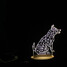 Animal Lamp Creative Birthday Gift Night Light Fawn Series Nordic Wood - 5