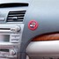 Rubber Office Sticker Car Logo Sign Smoking Warning Adhesive 5pcs - 8