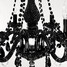 Modern Black Chandelier Crystal Lights - 6