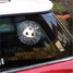 Hit Window Wind Shield 3D Ball Glass Adhesive Decal Car Sticker Football - 2