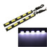 12W DRL 2Pcs Car LED COB Driving Daytime Running Light Lamp White - 3