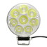 Motorcycle Super Bright LED Headlight 6000K Lamp Projection Round 12V 21W Spotlight High-power - 3