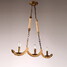 Chandelier 40w Rustic Antique Feature For Candle Style Metal Country Traditional/classic - 2