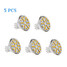 Smd 3w Cool White Warm White Gu4(mr11) 5 Pcs Led Filament Bulbs - 1