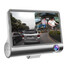 Dual Lens Car DVR Recorder 170 Degree Dash Rear View Camera Cam G-Sensor Inch 1080P - 2