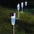 Garden Light Steel Stainless Solar Stake Set Lawn - 5