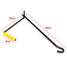 Crank Tire Wheel Van Steel Tool Car Wrench Lug Scissor Handle Garage Jack - 4