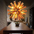 Bedroom Led Wood Dining Room Bulb Included Living Room Study Room Office - 2