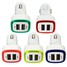 2.1A 1A Tablet USB Port Car Charger Adapter Smartphone Dual LED - 11
