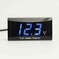 Panel Meter Motorcycle Voltage Car Digital LED 12V Display Voltmeter Volt Gauge - 10