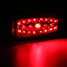 12V DC Tail Brake Stop Light Lamp Rack Card Indicator Universal Motorcycle LED Red Rear - 6