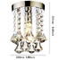 Mini Style Crystal Living Room Feature For Crystal Modern/contemporary Dining Bedroom Flush Mount Country - 6