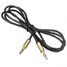 Car AUX Cord Phone Cable Gold Headphone Stereo Audio 3.5mm Male to Male 1M - 1