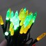 Led 5m Battery Decor Lamp Solar Power Garden Multicolor String Light - 1