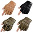 Tactical Soldier Free Half Finger Gloves Antiskid Outdoor Sport Cycling Motorcycle - 1