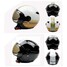 Motorcycle Scooter 3 4 Helmet Face Helmet Prince ZEUS Vintage Harley - 5