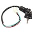 Barrel Switch Key 4 Wires Motorcycle Pit Dirt Bike Ignition Universal Quad ATV - 6