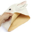 Creepy Animal Halloween Costume Mask Latex Rabbit Theater Prop Party Cosplay Deluxe - 11