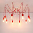 Lamps Bulb E27 Pendant Lamp Diy Art Multi-color Lighting Holder Pendant Lights - 7