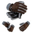 Winter Warm Thicken Windproof Thermal Gloves Men's Driving Leather Mittens - 3