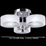 Modern/contemporary Remote Control 1156 Crystal Flush Mount Led Ecolight - 7