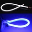 LED Strip 2pcs Red Motorcycle Auto Guide Turn Signal Light Flexible - 4
