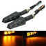 Amber Universal Turn Signal Indicator Light Turning Lamp 12V LED Motorcycle Bike - 1