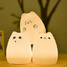 Colorful Led Nightlight Cartoon Usb Silicon - 2