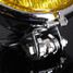 Black Chrome Motorcycle Headlight Lamp For Harley LED - 8