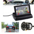 Reversing Camera Car Rear View Truck Bus Kit 4.3 Inch TFT LCD Monitor LED - 2