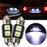 31MM Car Interior LED Canbus Festoon Dome Light Lamp Bulb White SMD - 4