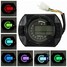Background KMH Odometer Motorcycle LCD Digital 7 Colors Speedometer Tachometer - 1