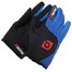 Breathable Comfy Blue Gloves Motorcycle Motor Bike Sports Full Finger - 2
