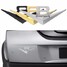 Emblem Decal Emblem Badge Truck 3D Car Metal 3 Colors V8 Auto Motor Sticker - 1