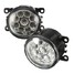 55W Ford Focus Front Fog Honda Lamp Daytime Running Light Subaru 6000K LED 2pcs H11 - 5