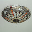 Fixture Inch Dining Room Ceiling Lamp Living Room Shell Shade Retro Flush Mount - 5