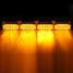 Warning Strobe Emergency Light Amber Auto Lamp 12V LED Flash - 2