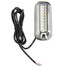 White Transom Boat 3.5inch Pontoon Waterproof LED Marine Light Stainless Steel Under Water - 3