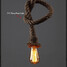 Diy Art Long Creative Rope Hemp Light Bulb - 2