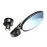 Folding Rear View Mirror Handlebar 22mm Mirrors Motorcycle Retro - 4