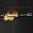 Motorcycle Bike Oil Rear Brake Master Cylinder Golden Pot Internal - 7