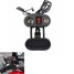 25mm 22mm Function Motorcycle Dual USB Charger with Cigarette Lighter - 1