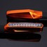 Light 4pcs Motorcycle LED Turn Signal Indicator Blinkers Amber Orange - 4