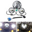 Projector Headlight Fog Lights Lamp Set For Harley Passing 7