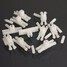 Clips Volkswagen Golf Door Trim Jetta Beetle Side Moulding Strip Plastic MK1 - 6