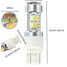 12V High Power White Driving LED Amber Turn Signal Light Bulb - 3