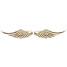 Emblem Badge Car Alloy Angel 3D Decal Sticker Metal Wings Design - 3